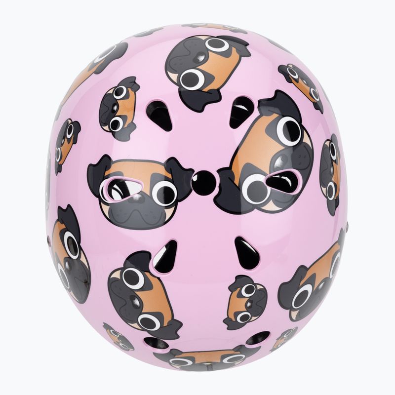 Dětská helma na kolo Hornit  Pug pink/brown 6