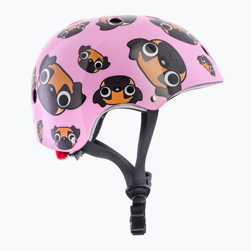 Dětská helma na kolo Hornit  Pug pink/brown 4