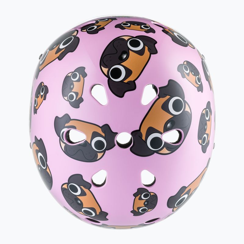 Dětská helma na kolo Hornit  Pug pink/brown 6