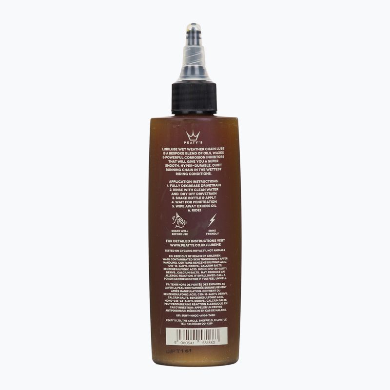 Peaty's Linklube Wet Chain Lube Pwl-120-72 hnědá 83860 3