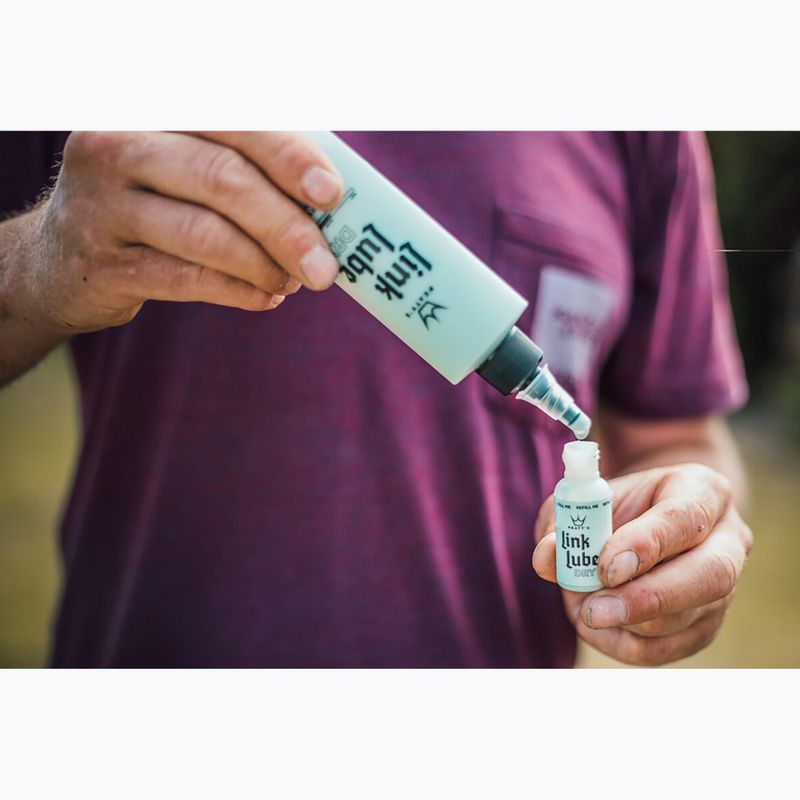 Mazivo na řetěz Peaty's Linklube Dry 15 ml 3