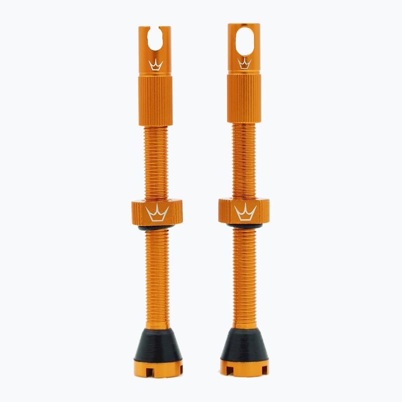 Sada ventilků Peaty's X Chris King MK2 Tubeless Valves 60 mm mango 