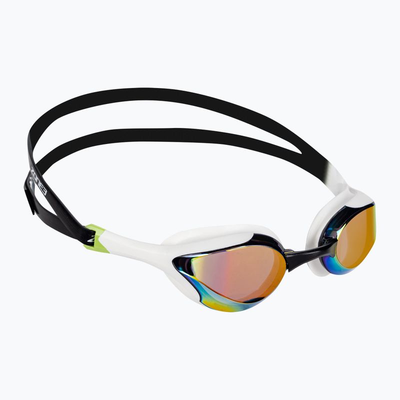 Plavecké brýle ZONE3 Volare Streamline Racing white/lime