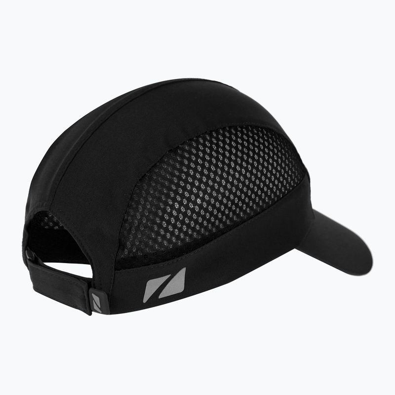 Kšiltovka ZONE3 Lightweight Mesh Running petrol/reflective silver 2