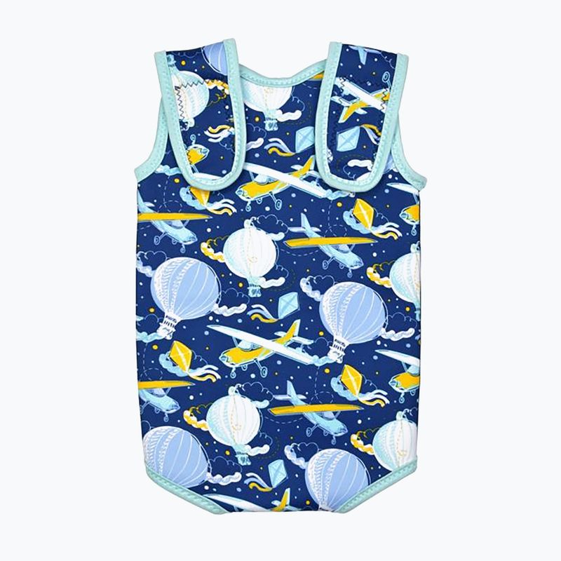 Dětský neopren   Splash About Baby Wrap Samoloty niebieska 2