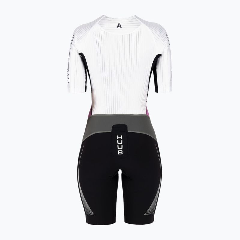 Dámský triatlonový oblek HUUB Anemoi Aero Tri Suit black and white ANELCSW 2