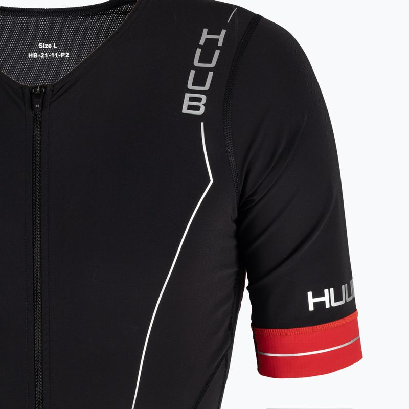 Pánský trikot HUUB Race Long Course černá/červená RCLCS 4