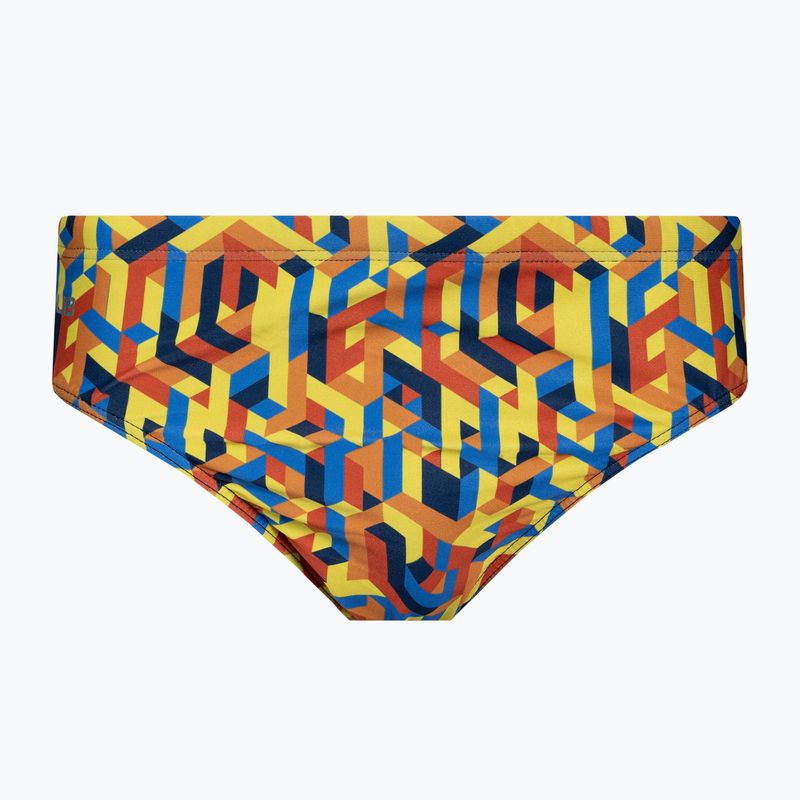 Pánské plavky barevné HUUB Vivid Brief BRIEFQP