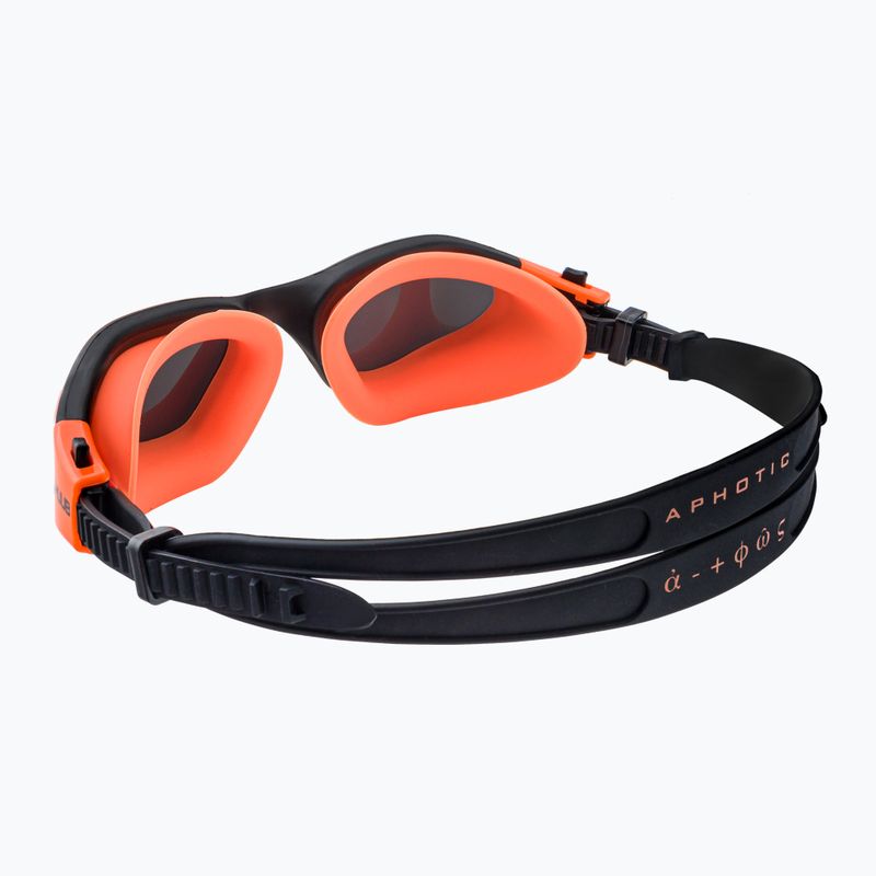 Plavecké brýle HUUB Aphotic Polarised & Mirror černo-oranžové A2-AG 4