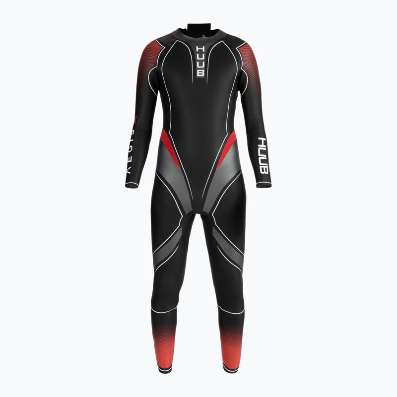 Pánský triatlonový neopren HUUB Aegis X 3:5 black/red