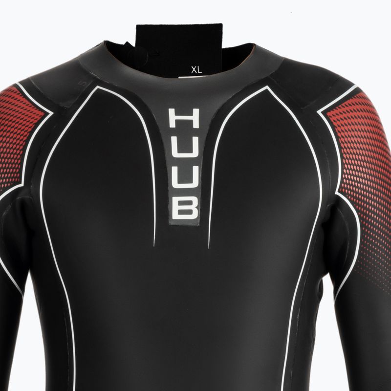 Pánský triatlonový neopren HUUB Aegis X 3:5 black/red 4