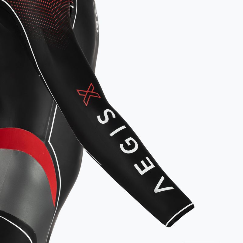 Pánský triatlonový neopren HUUB Aegis X 3:5 black/red 5