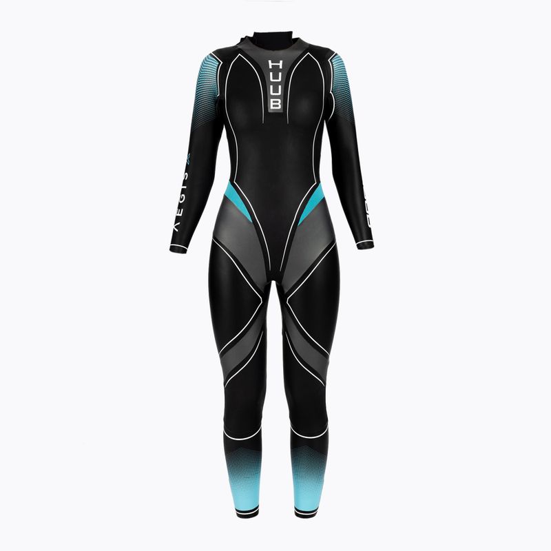 Dámský triatlonový neopren HUUB Aegis X 3:3 black/teal