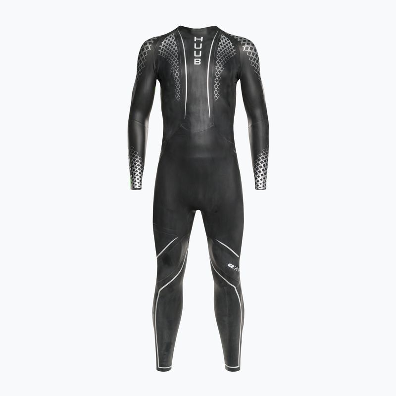 Pánský triatlonový neopren HUUB Lurz Open Water black/red/white 2