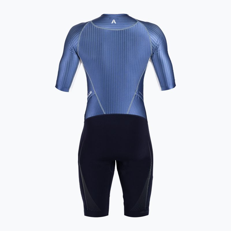 HUUB pánský triatlonový oblek Anemoi Aero + Flatlock černo-modrý ANEPF 2