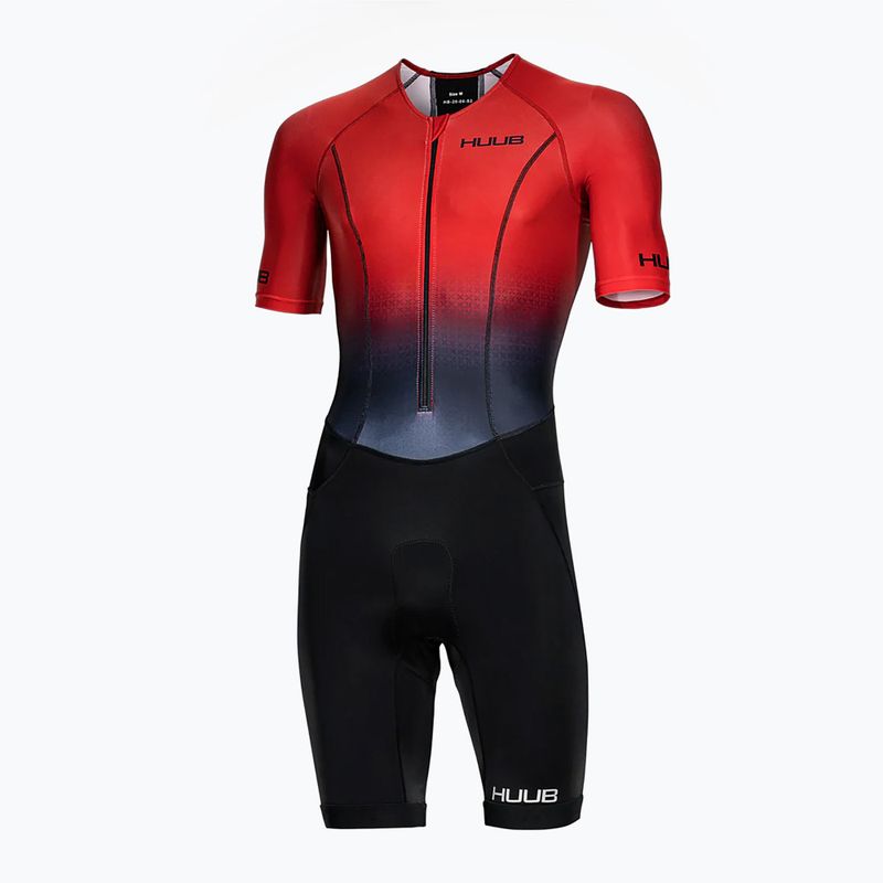 Pánský triatlonový oblek HUUB Commit Long Course černá/červená COMLCS 8