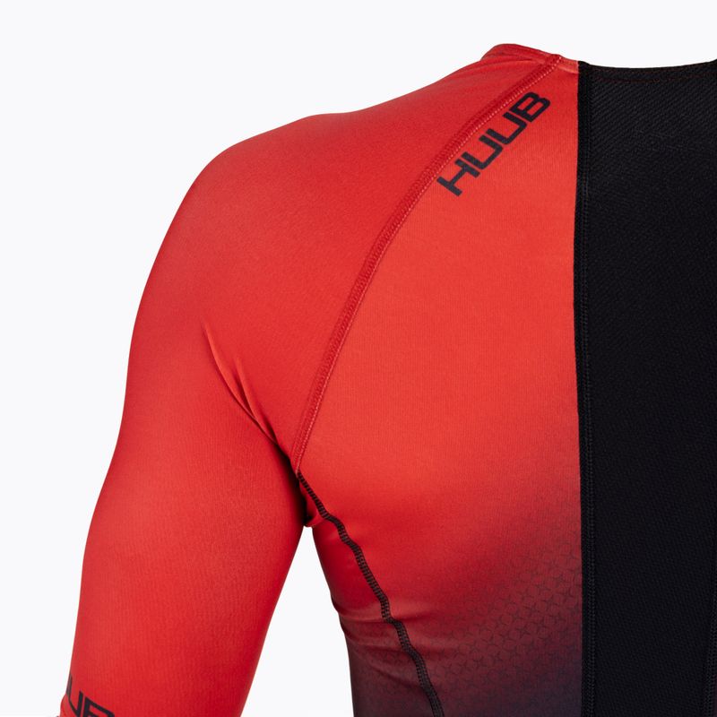 Pánský triatlonový oblek HUUB Commit Long Course černá/červená COMLCS 6
