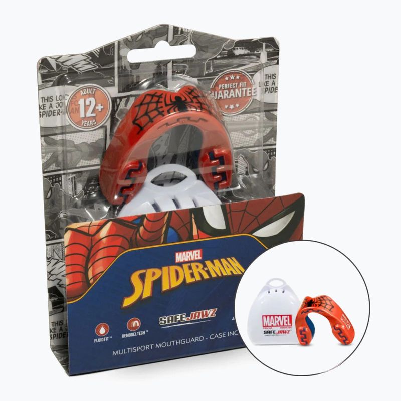 Chránič čelisti SAFEJAWZ Marvel Spider Man red 2