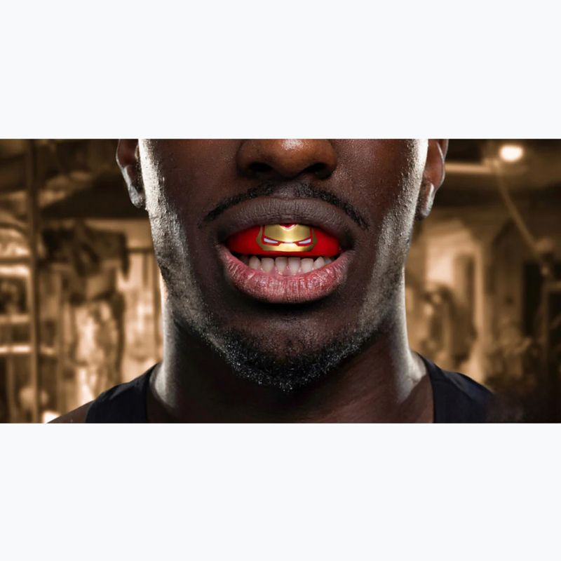 Chránič čelisti SAFEJAWZ Marvel Iron Man red 5