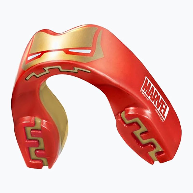 Dětský chránič čelisti SAFEJAWZ Marvel Iron Man red