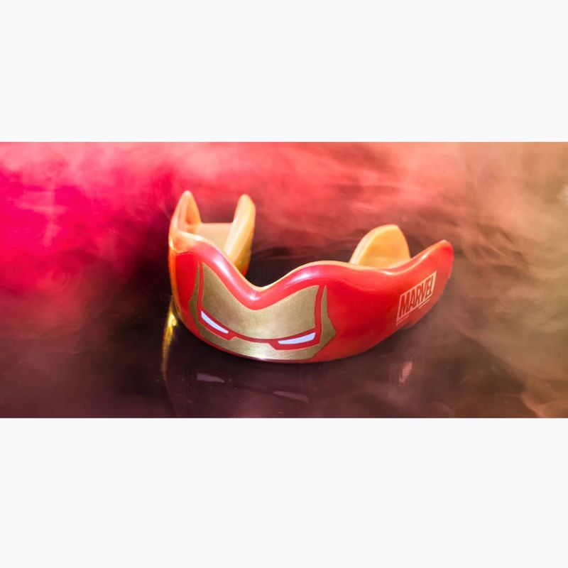 Dětský chránič čelisti SAFEJAWZ Marvel Iron Man red 4