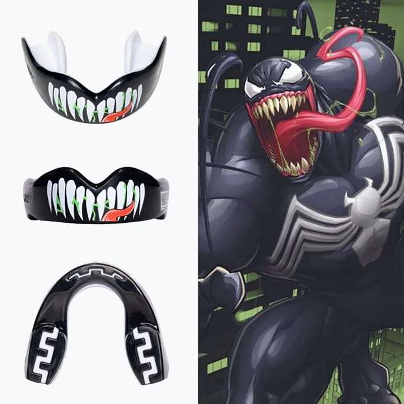 Dětský chránič čelisti SAFEJAWZ Marvel Venom black 2