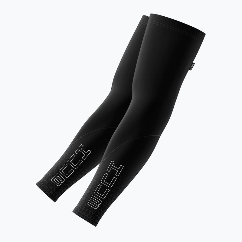 Pánské cyklistické návleky HUUB Peaks Arm Warmers black/stars