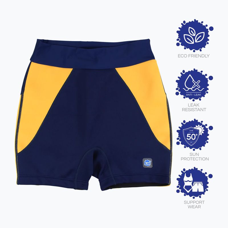 Plenkové plavky Splash About Splash Jammers navy/yellow 4