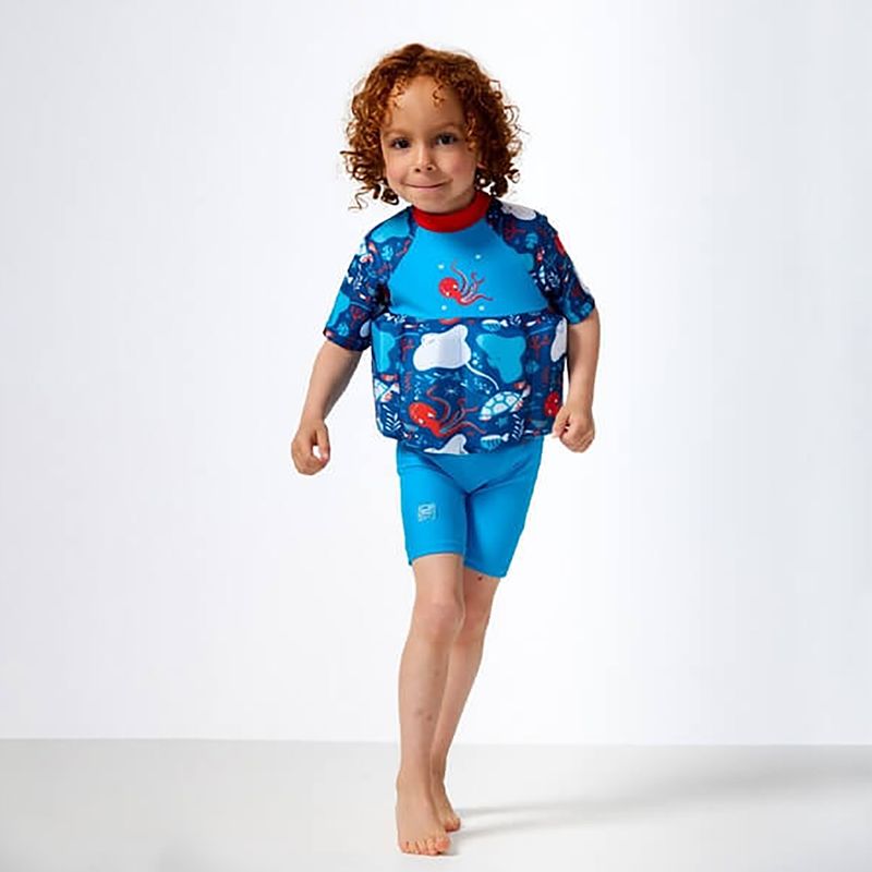 Dětská plavecká kombinéza  Splash About Sleeved Floatsuit sea life 5