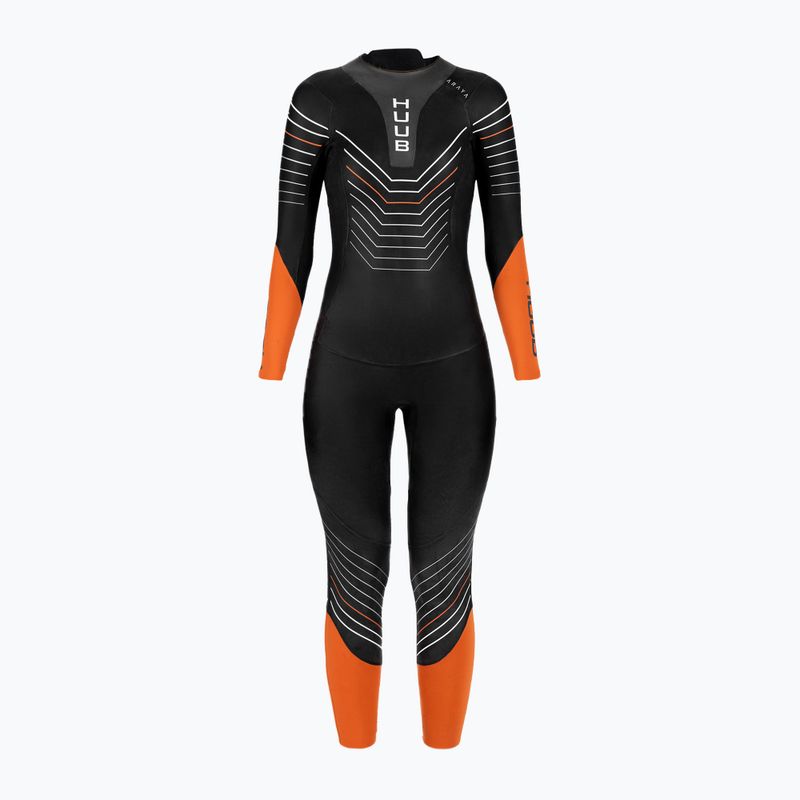 Dámský triatlonový neopren HUUB Araya 2:4 black/orange