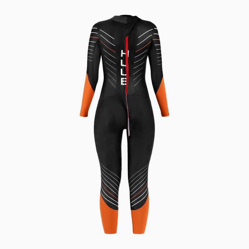 Dámský triatlonový neopren HUUB Araya 2:4 black/orange 2