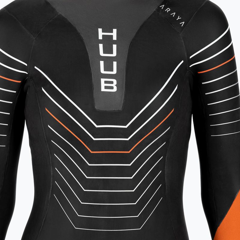 Dámský triatlonový neopren HUUB Araya 2:4 black/orange 4