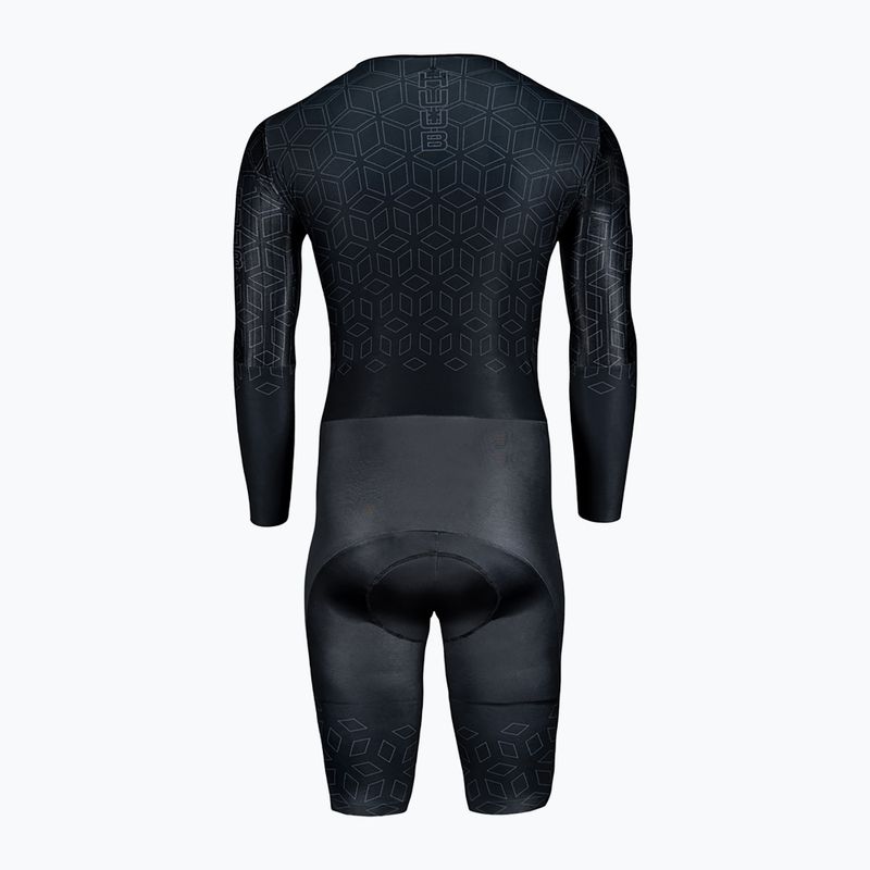 Pánská cyklistická kombinéza HUUB TT Suit black/charcoal 2
