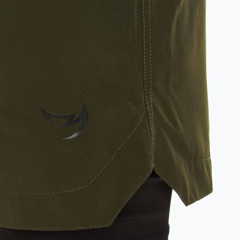 Pánské tréningové šortky  FUMETSU Origins Dual Layer khaki 3