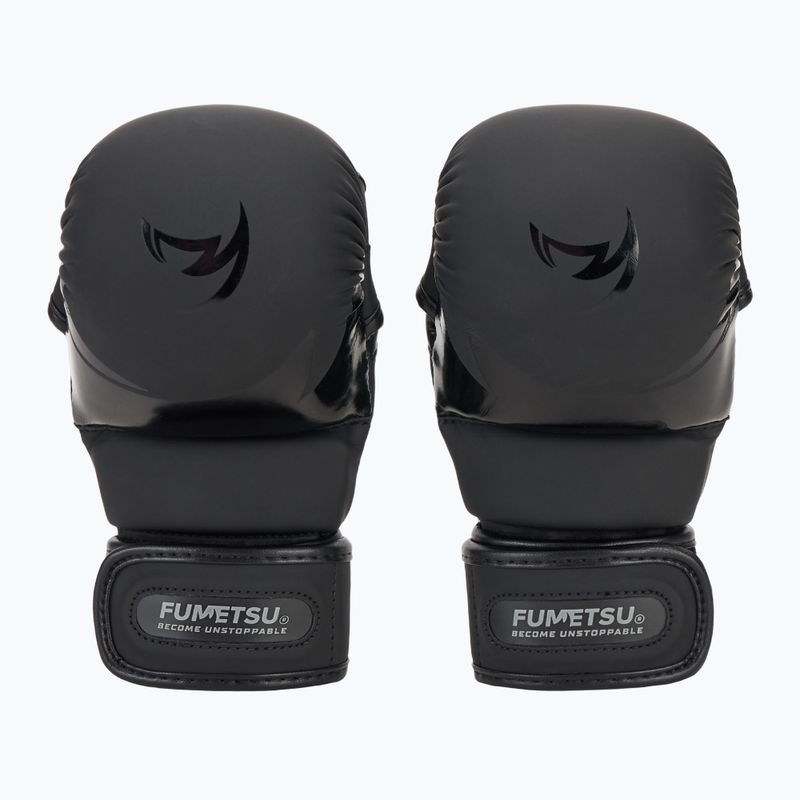 Rukavice  MMA dziecięce FUMETSU Ghost S3 Sparring black/ black 2