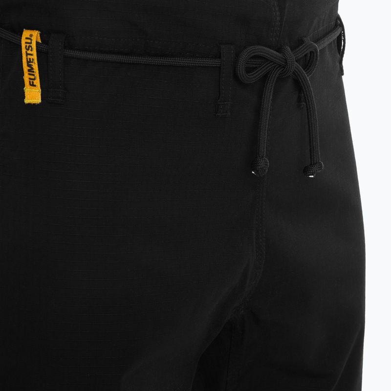 GI pro brazilské jiu-jitsu FUMETSU Ghost V-Lite BJJ black/yellow 7