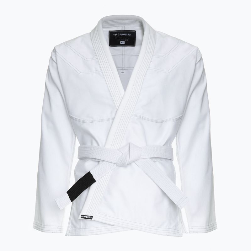 GI pro brazilské jiu-jitsu FUMETSU Ghost V-Lite BJJ white/black 2