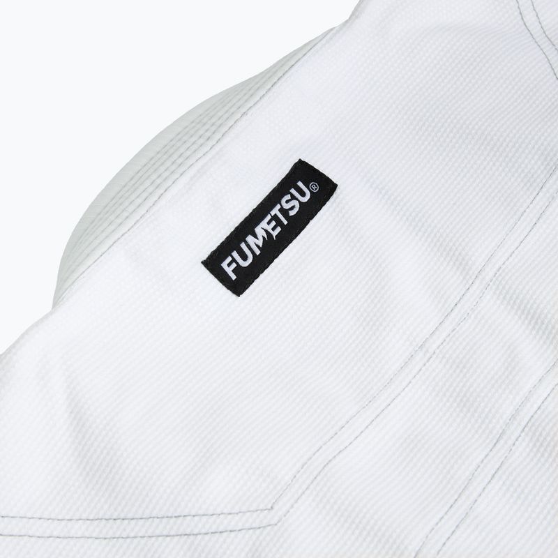 GI pro brazilské jiu-jitsu FUMETSU Ghost V-Lite BJJ white/black 9