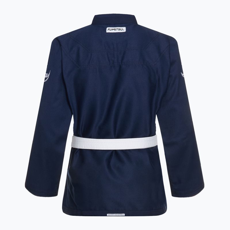 GI pro brazilské jiu-jitsu FUMETSU Ghost V-Lite BJJ navy 3