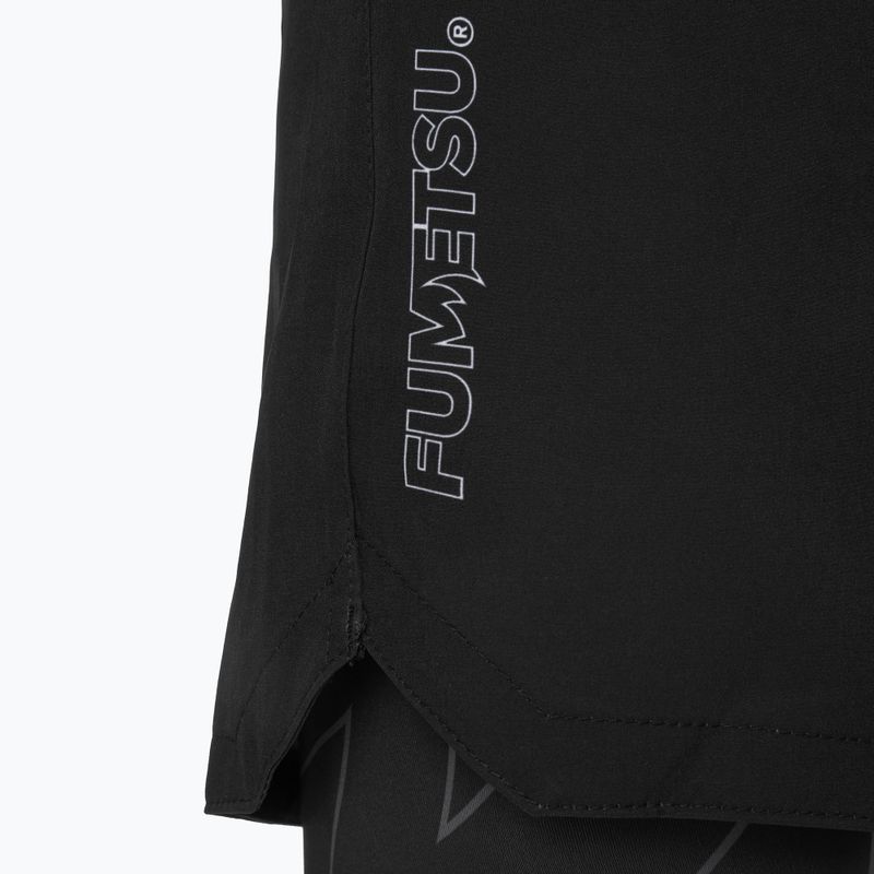 Pánské tréninkové šortky FUMETSU Icon Dual Layer black 5