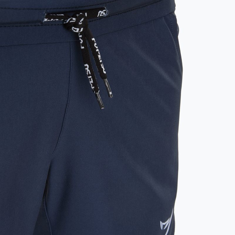 Pánské tréninkové šortky FUMETSU Icon Dual Layer navy/ white 4