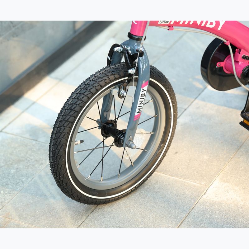 Dětské kolo Qplay Miniby 3v1 rose 10