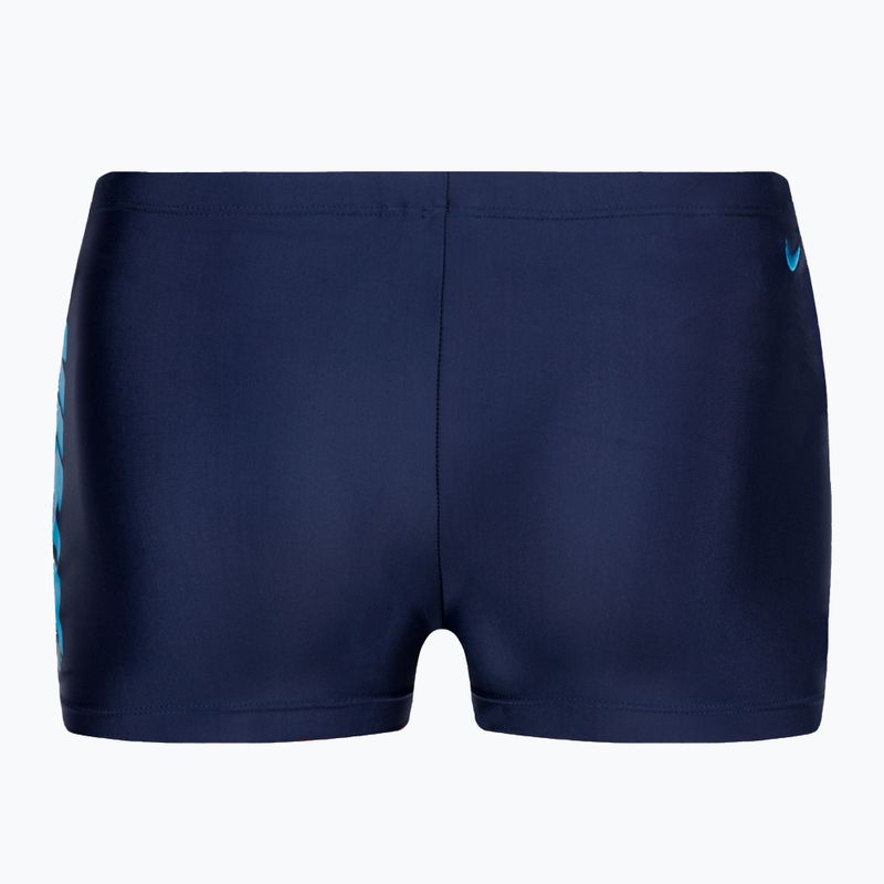 Pánské plavecké boxerky Nike Shift Square Leg navy blue NESSD638-440 2