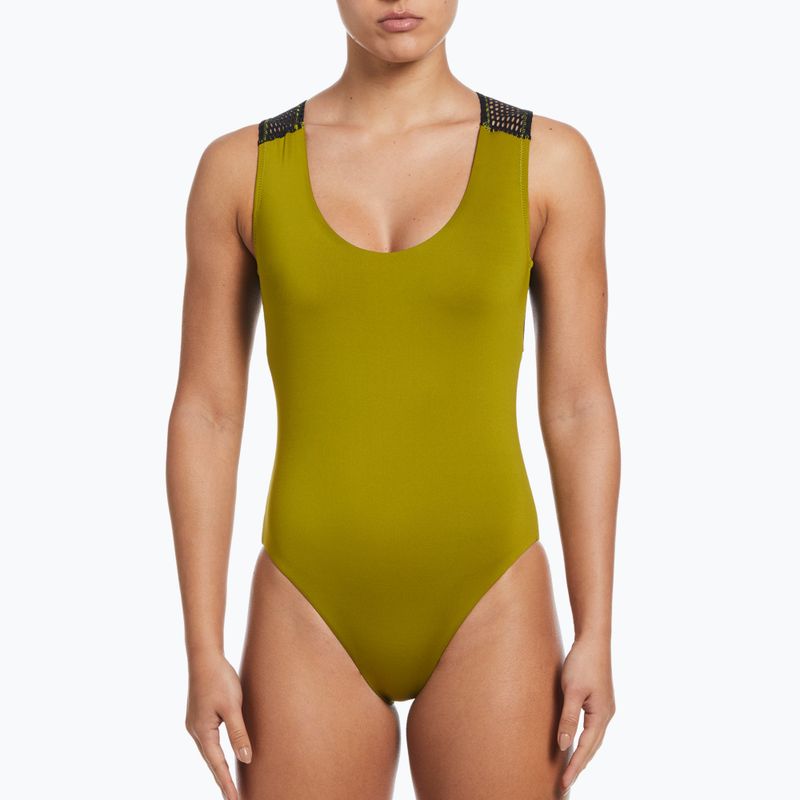 Dámské jednodílné plavky Nike Wild green NESSD250-314 4