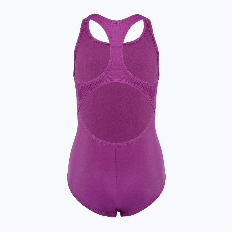 Dětské jednodílné plavky Nike Essential Racerback bold berry 2