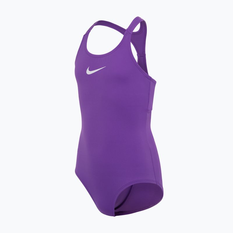 Dětské jednodílné plavky Nike Essential Racerback bold berry 4