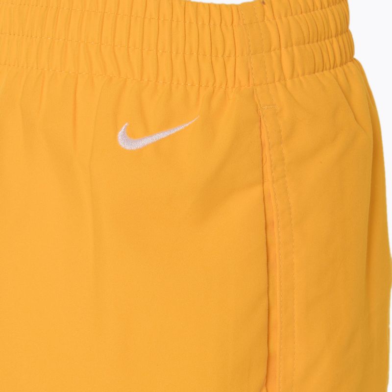 Dětské plavecké šortky Nike Split Logo 4" Volley laser orange 4