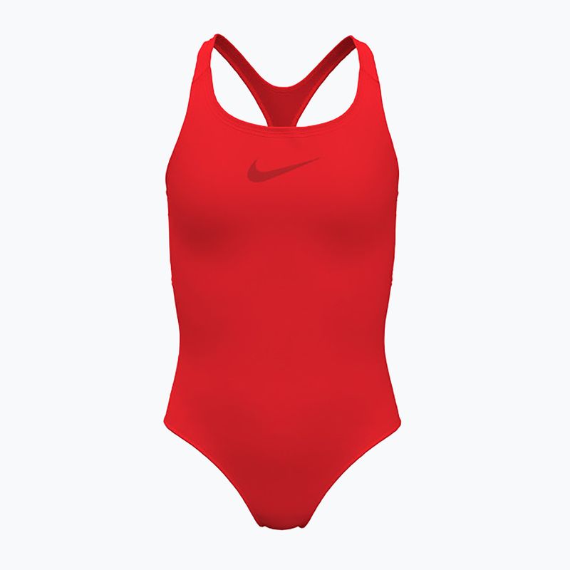 Dětské jednodílné plavky Nike Essential Racerback light crimson 4