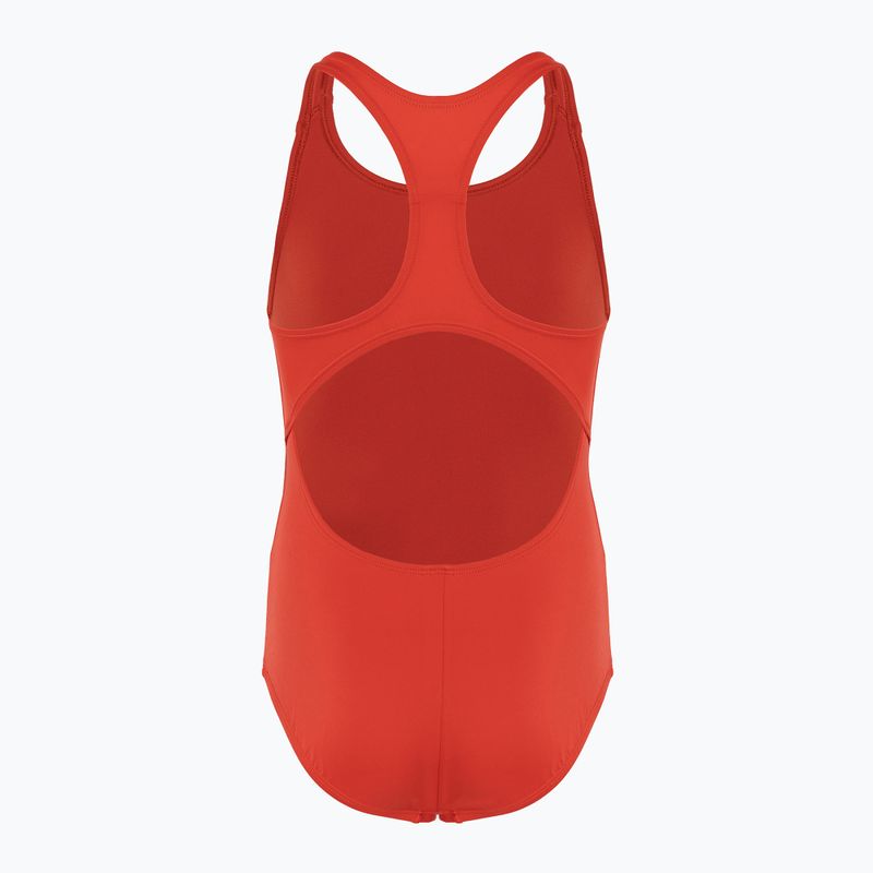 Dětské jednodílné plavky Nike Essential Racerback light crimson 2