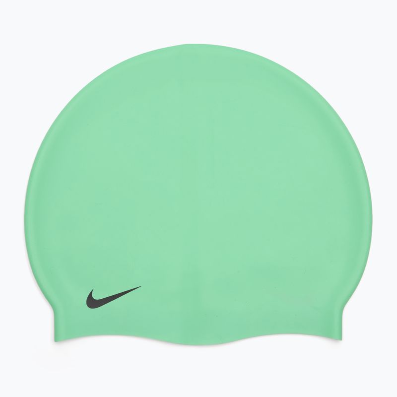 Plavecká čepice Nike Solid Silicone vapor green